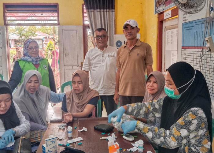 Deteksi Dini TBC, Puskesmas Kota Mukomuko Periksa 120 Warga