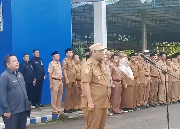 Ronny Tobing Pimpin Apel Perdana, Ajak ASN Bersinergi Bangun Bengkulu