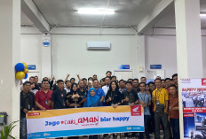 FIF Group Bengkulu Diajak Jaga Jarak Aman Berkendara Hingga Beri Tips Keselamatan