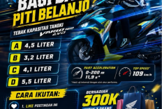 Yuk Ikuti Kuis Honda Bagi-Bagi Piti Belanjo, Menangkan Hadiah Ratusan Ribu Rupiah untuk 3 Pemenang