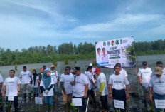 Gandeng Komunitas dan BUMDes, KKMD Mukomuko Gelar Aksi Perdana Tanam Mangrove