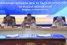 Wakapolda Bengkulu Pimpin Exit Meeting Pemeriksaan Interim BPK RI TA 2025