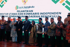 Iswahyudi Resmi Jabat Direktur Utama Bank Bengkulu, Diharapkan Jadi Energi Baru Penggerak Ekonomi Daerah