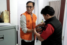 Terima Suap Rp 600 Juta, Eks Kadis Tambang Bengkulu Utara Resmi Ditahan