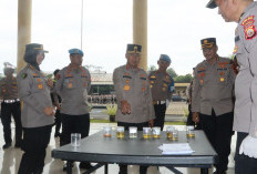 Komitmen Berantas Narkoba, Polda Bengkulu Gelar Tes Urine Rahasia Bagi Personel Perwira