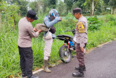 Polsek Selupu Rejang Gelar Razia Sajam dan Senpi 
