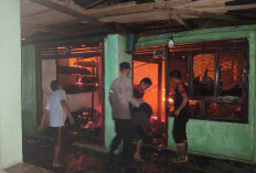 Empat Rumah di Rejang Lebong Ludes Terbakar, Kerugian Capai Rp465 Juta