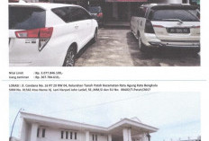 Kredit Macet Rp5 Miliar, Bank Bengkulu Lelang Aset Anggota DPD RI, Kasus Pidana Masuk Tahap P21