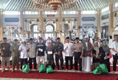 Ribuan Jamaah Gema Salawat untuk Negeri di Masjid Raya Baitul Izzah Bengkulu