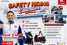 Astra Motor Bengkulu Gelar Safety Riding di PT XL, Noval Yunaidi Tekankan Pentingnya Berkendara Aman