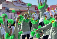 Pentas Seni Siswa Meriahkan Hepi Sekolah Honda Exclusive Parking di SMA N 2 Kota Bengkulu