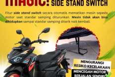 Makin Tenang Setiap Hari, Simak Manfaat Perlindungan Ekstra Side Stand Switch dari AHASS Bengkulu
