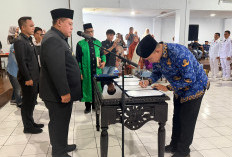 Bupati Mukomuko Jamin Mutasi 109 Pejabat Pemkab Mukomuko Tanpa Transaksional