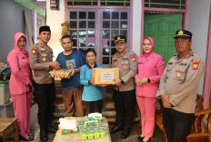 Hari Bhayangkara ke-80, Kapolres Bengkulu Utara Sambangi Purnawirawan dan Warakawuri