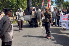 Demo di Depan Kantor Wali Kota, Gerakan Perjuangan Pemuda Bengkulu Tuntut Pengembalian SPT Jukir
