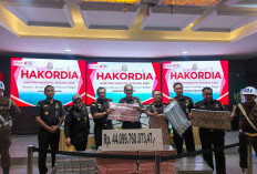 Rp 44,09 Miliar Uang Tunai Dipamerkan di HAKORDIA 2025, Bukti Pemulihan Kerugian Negara oleh Kejati Bengkulu