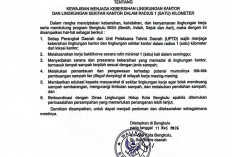 Seluruh OPD di Pemkot Bengkulu Wajib Jaga Lingkungan Kantor hingga Radius 1 Kilometer