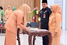 DWP Bengkulu Dikukuhkan, Herwan Antoni Dorong Program Nyata untuk Perempuan dan Keluarga ?