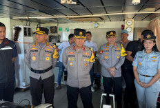 Kapolda Bengkulu Cek Kapal ke Enggano, Pastikan Mudik Laut Aman