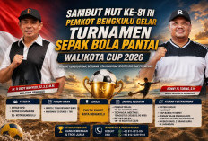 Walikota Cup 2026 Digelar di Pantai Jakat, OPD dan Kecamatan se-Kota Bengkulu Adu Skill Sepak Bola Pantai