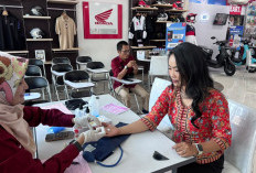Astra Motor Bengkulu Gelar Donor Darah Peringati HUT ke-56 Astra Motor, Berhasil Kumpulkan 56 Kantong Darah 