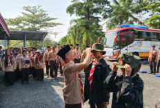 57 Pramuka Kaur Berangkat ke Jamnas XII, Wabup Pesan Jaga Nama Baik Daerah