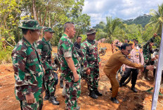 Tim Wasev TMMD Turun ke Lubuk Lagan, Pastikan Pembangunan Tepat Sasaran