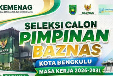 Pemkot Bengkulu Umumkan 15 Peserta Lulus Administrasi Seleksi Pimpinan BAZNAS 2026–2031