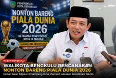 Walikota Siapkan Nobar Piala Dunia untuk Warga Bengkulu, Simpang Lima Diusulkan Jadi Lokasi Utama