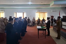Iwan Badar Resmi Jabat Sekda Rejang Lebong, Wabup: Hasil Seleksi Terbuka