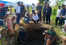Bupati Bengkulu Utara Tinjau Jalan Amblas, Perbaikan Permanen Diusulkan di APBD Perubahan 2026