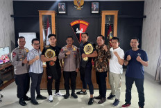 Kapolresta Bengkulu Dukung Dua Petarung MMA Muda Bertanding di Shanghai