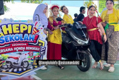 Hepi Sekolah Honda Exclusive Parking  Datangi SMA N 2 Kota Bengkulu