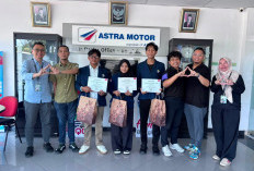 Astra Motor Bengkulu Serahkan Penghargaan pada Pemenang Astra Honda SDGs Future Leaders 2026 Tingkat Regional