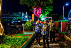 Jalan Sudirman Bersinar, Wajah Baru Kota Bengkulu Kian Memikat di Malam Hari