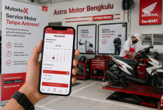 Service Motor Kini Tanpa Antre, Astra Motor Bengkulu Ajak Konsumen Gunakan Aplikasi MotorkuX