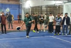 Prof Dr Yanto Resmikan D'Gendiz Padel, Fasilitas Olahraga Kekinian di Bengkulu