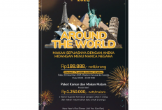 Tahun Baruan 'Keliling Dunia' di Hotel Santika Bengkulu, Ada Best Costume hingga Doorprize Voucher Menginap