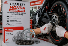 Gear Set Honda Genuine Parts Jaga Performa Motor Tetap Optimal