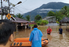 BPBD, TNI-Polri Turun ke Lokasi Banjir Lebong, 4 Kecamatan Terendam Air Sejak Kamis Pagi