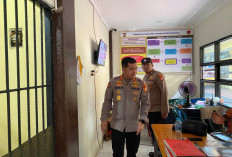 Kapolresta Bengkulu Sidak Ruang Tahanan, Pastikan Keamanan dan Kesehatan Tahanan Terjaga
