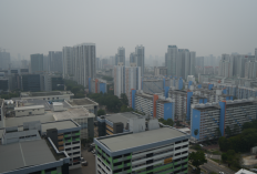 Kabut Asap dari Sumatra Selimuti Singapura, PSI Tembus Kategori Tak Sehat