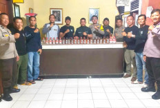 Polsek Kaur Selatan Razia Warung Remang, Sita Miras Berbagai Merek Selama Ramadan