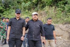 Wagub Mian Tinjau Jalan Rusak di Lebong, Pembangunan Dimulai Pekan Ini
