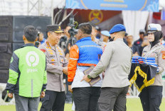 Pimpin Apel Ojol-Buruh di Sumsel, Kapolri Tekankan Jaga Persatuan hingga Stabilitas Nasional