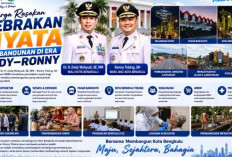 Era Dedy-Ronny, Pembangunan Infrastruktur Kota Bengkulu Mulai Dirasakan Masyarakat