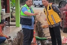 Jalan Padang Serai Poros Bengkulu Diperbaiki, Pengendara Diminta Waspada