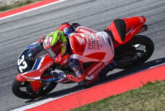 Ramadhipa Impresif, Melesat Raih Podium Perdana di Moto3 Junior Barcelona