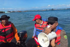 Patroli Satpol-PP di Pantai Lentera Merah, Wisatawan Diingatkan Utamakan Keselamatan