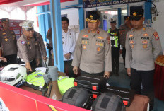 Kapolda Bengkulu Tinjau Pos Terpadu Argamakmur, Pastikan Personel Siap Operasi Ketupat Nala 2026